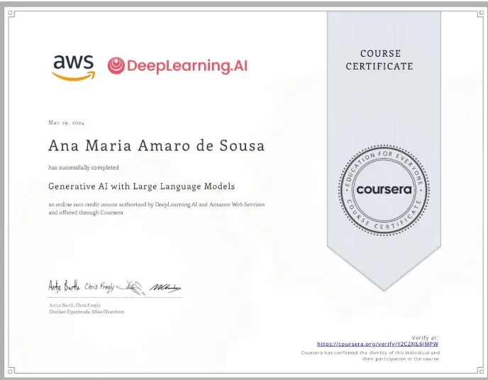 Generative AI Certificate
